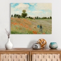 Obraz na płótnie impresjonistyczny "Campo con papaveri" Claude Monet Sprzedaż