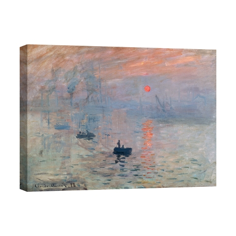 Obraz na płótnie "Impression au soleil levant" Claude Monet Promocja