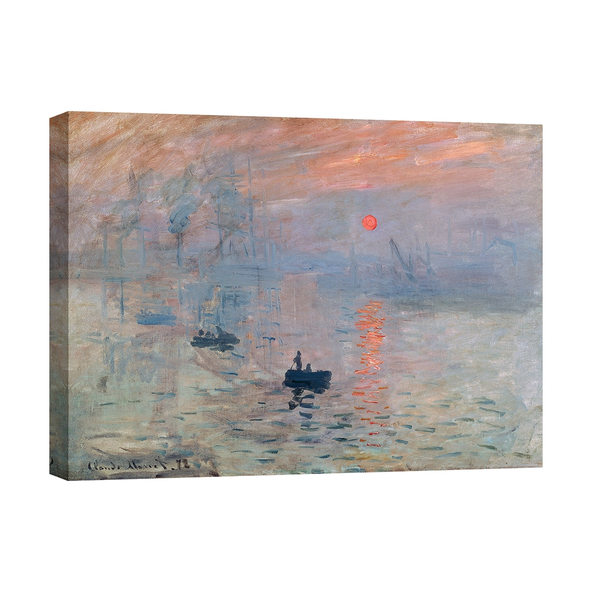 Obraz na płótnie "Impression au soleil levant" Claude Monet Promocja Obraz na płótnie "Impression au soleil levant" Claude Monet Promocja