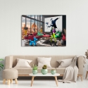 Nowoczesny obraz canvas pop art Surrealofts Firenze Gerard Madau Sprzedaż