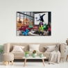 Nowoczesny obraz canvas pop art Surrealofts Firenze Gerard Madau Sprzedaż