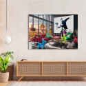 Nowoczesny obraz canvas pop art Surrealofts Firenze Gerard Madau Sprzedaż