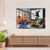 Nowoczesny obraz canvas pop art Surrealofts Firenze Gerard Madau Sprzedaż
