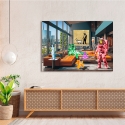 Obraz na płótnie pop art Surrealofts Milano Gerard Madau Sprzedaż