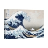 Obraz na płótnie The Great Wave off Kanagawa Hokusai Wielka Fala Promocja
