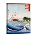 Obraz na płótnie z krajobrazem gór i morza Monte Fuji Hokusai Kanagawa Promocja