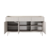 Kredens do salonu nowoczesny design, beżowy, 3 szuflady 3 drzwi Bitter Oferta
