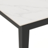 Nowoczesny rozkładany stół do jadalni 90x160-400 efekt marmuru Harper Oferta