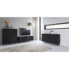 Nowoczesna komoda 3-drzwiowa 153x88x49cm Danielle Oferta