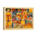 Abstrakcyjny obraz geometryczny na płótnie Temple Gardens Paul Klee Promocja