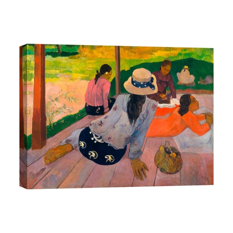 Impresjonistyczny obraz na płótnie The Siesta Paul Gauguin Promocja