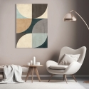 Abstrakcyjny geometryczny obraz na płótnie De Luxe I Sandro Nava Sprzedaż