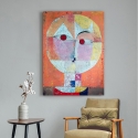 Nowoczesny obraz impresjonistyczny na płótnie Senecio (szczegół) Paul Klee Sprzedaż