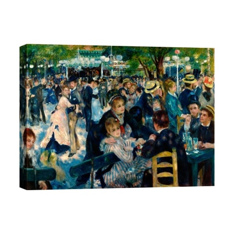 Impresjonistyczne płótno: Dance at Le Moulin de la Galette Renoir Promocja
