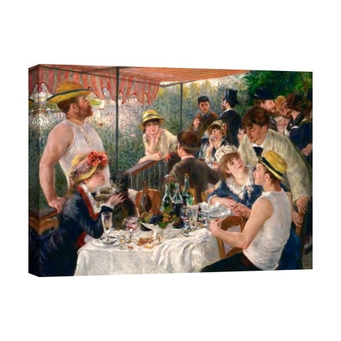 Obraz impresjonistyczny drukowany na płótnie Luncheon of the Boating Party Renoir Promocja