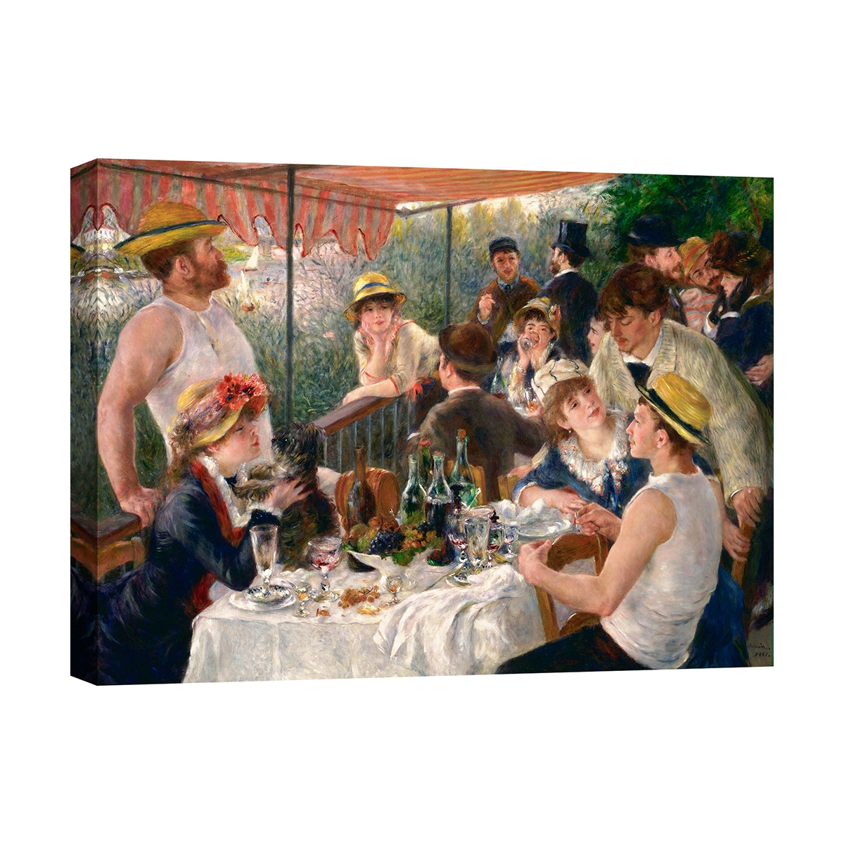 Obraz impresjonistyczny drukowany na płótnie Luncheon of the Boating Party Renoir Promocja Obraz impresjonistyczny drukowany na płótnie Luncheon of the Boating Party Renoir Promocja