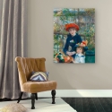 Obraz impresjonistyczny na płótnie Le due sorelle (na tarasie) Renoir Sprzedaż