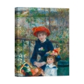Obraz impresjonistyczny na płótnie Le due sorelle (na tarasie) Renoir Promocja