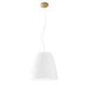 Lampa wisząca, metal złoty, klosz szklany Ares L1 Sprzedaż