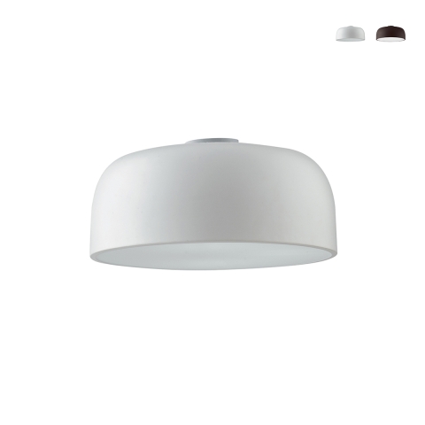 Nowoczesna okrągła lampa sufitowa z metalu 38 cm Bristrot Promocja