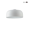 Nowoczesna okrągła lampa sufitowa z metalu 38 cm Bristrot Promocja