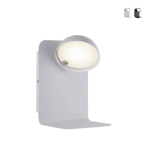 Kinkiet do sypialni z regulowaną lampą LED i ładowarką USB Boing Promocja