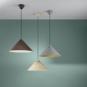 Nowoczesna lampa wisząca z metalu z kloszem stożkowym BigBang Zakup