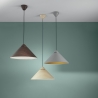 Nowoczesna lampa wisząca z metalu z kloszem stożkowym BigBang Zakup