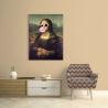 Obraz pop art na płótnie Leisure Time, Mona Lisa autorstwa Matt Spencer Sprzedaż