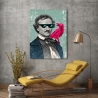 Nowoczesny obraz na płótnie canvas pop art Edgar Matt Spencer Sprzedaż