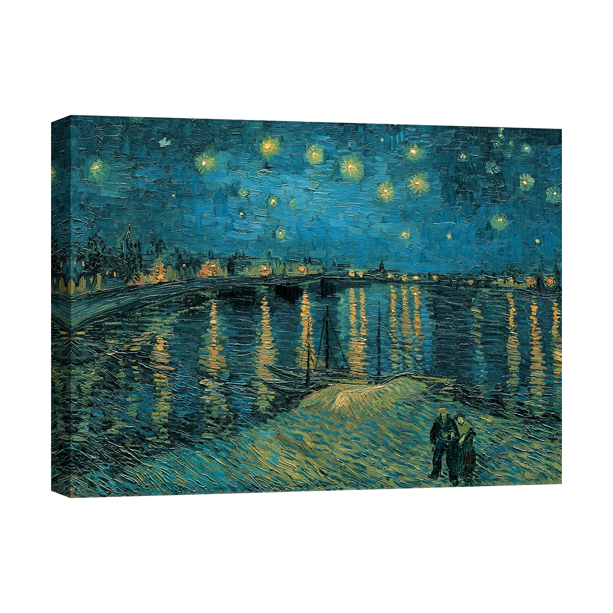 Obraz impresjonistyczny na płótnie Gwiaździsta Noc Vincent van Gogh Promocja Obraz impresjonistyczny na płótnie Gwiaździsta Noc Vincent van Gogh Promocja