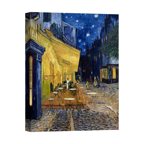 Obraz na płótnie Café Terrace at Night Vincent van Gogh Promocja