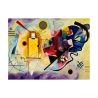 Nowoczesny obraz abstrakcyjny na płótnie Yellow, Red & Blue Kandinsky Oferta