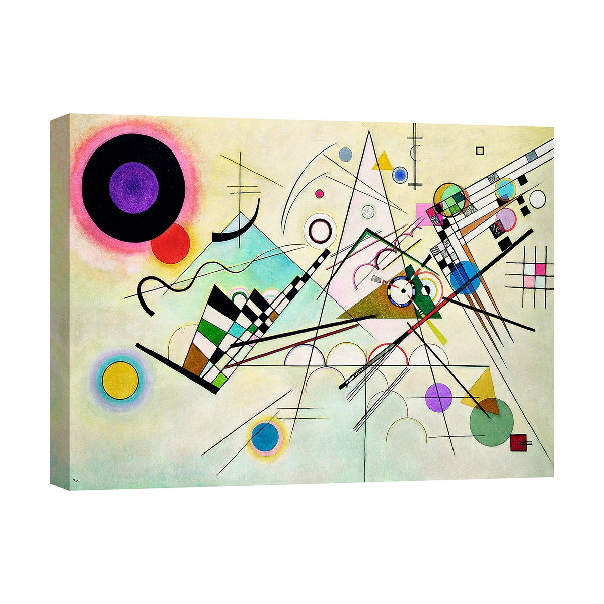 Obraz na płótnie abstrakcja współczesna Composition VIII Kandinsky Promocja Obraz na płótnie abstrakcja współczesna Composition VIII Kandinsky Promocja