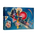 Nowoczesny obraz abstrakcyjny na płótnie canvas Kandinsky Im Blau Promocja