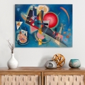 Nowoczesny obraz abstrakcyjny na płótnie canvas Kandinsky Im Blau Sprzedaż