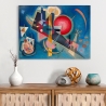 Nowoczesny obraz abstrakcyjny na płótnie canvas Kandinsky Im Blau Sprzedaż