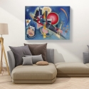 Nowoczesny obraz abstrakcyjny na płótnie canvas Kandinsky Im Blau Sprzedaż