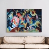 Abstrakcyjny obraz na płótnie Improvisation The Deluge Wassily Kandinsky Sprzedaż