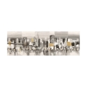 Nowoczesny obraz abstrakcyjny na płótnie "Manhattan & Brooklyn Bridge" Luigi Florio Oferta