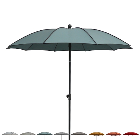 Nowoczesny parasol ogrodowy Ø200 cm do ogrodu i na taras Border Promocja