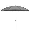 Nowoczesny parasol ogrodowy Ø200 cm do ogrodu i na taras Border 