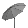 Nowoczesny parasol ogrodowy Ø200 cm do ogrodu i na taras Border 