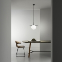 Lampa wisząca do salonu szklany klosz 45cm Chaplin L1 Sprzedaż