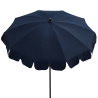 Klasyczny i elegancki parasol ogrodowy UV50+ Allegro 82 Cechy