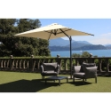 Parasol boczny kwadratowy 250x250 ogrodowy ochrona UV50+ Trend 
