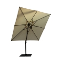 Parasol ogrodowy boczny 3x3 składany aluminiowy Antibes Rabaty