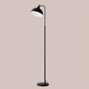 Lampa stojąca w stylu vintage metalowa czarna Charleston LP Oferta
