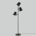 Colt LP3 lampa stojąca z metalu z trzema regulowanymi źródłami światła, styl industrialny Sprzedaż