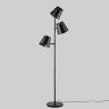 Colt LP3 lampa stojąca z metalu z trzema regulowanymi źródłami światła, styl industrialny Sprzedaż